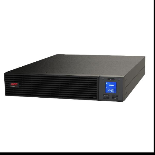 APC Easy UPS SRV SRV1KRIRK - UPS (montabile in rack) - 220/230/240 V c.a. V - 800 Watt - 1000 VA - 9 Ah - RS-232, USB - connettori di uscita 3 - 2U - 19"